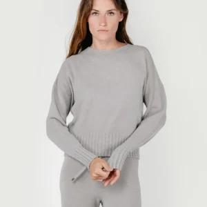 MAGLIA GIROCOLLO TORTORA