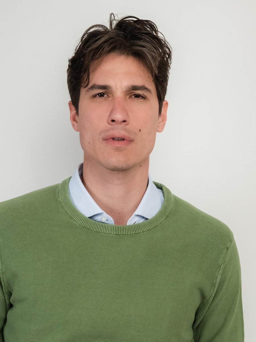 MAGLIA IN COTONE GRANA DI RISO VERDE - immagine 5