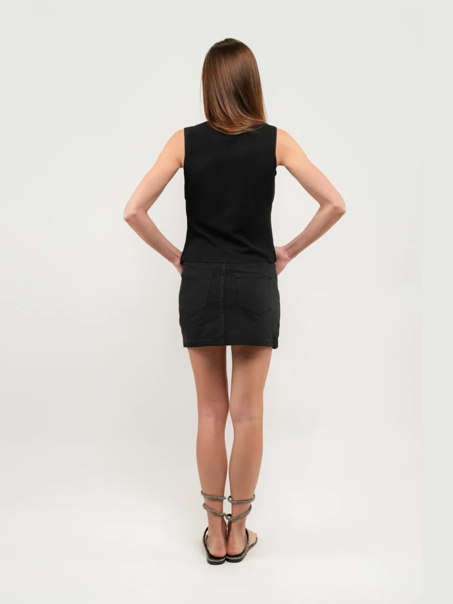 MINIGONNA NERA - immagine 4