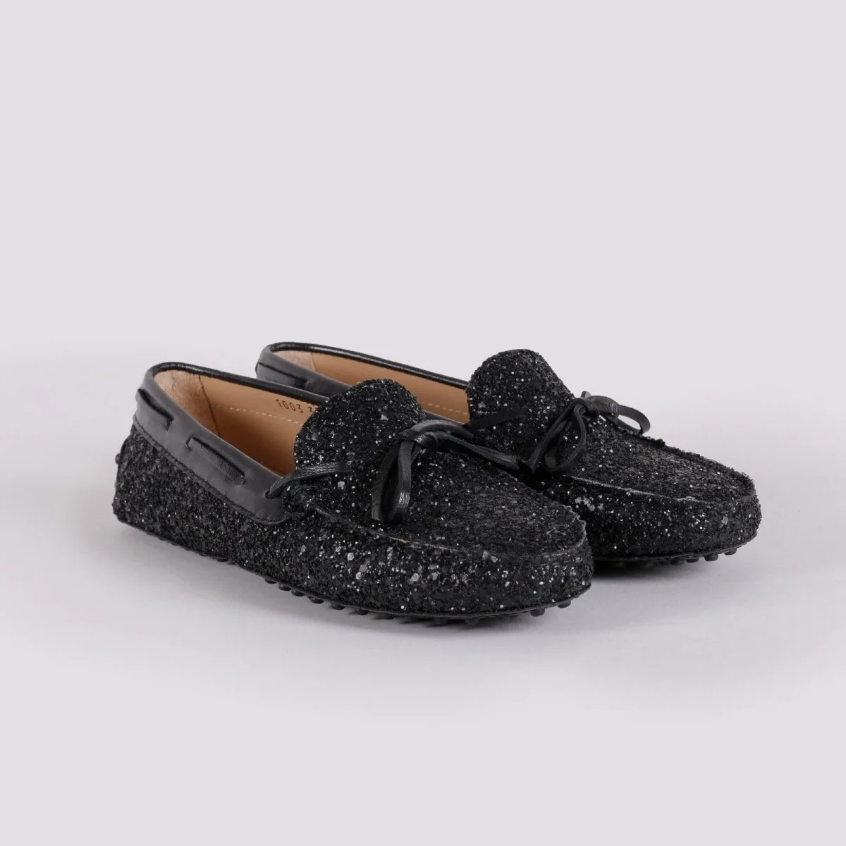 MOCASSINO CON GOMMINI IN GLITTER - immagine 3