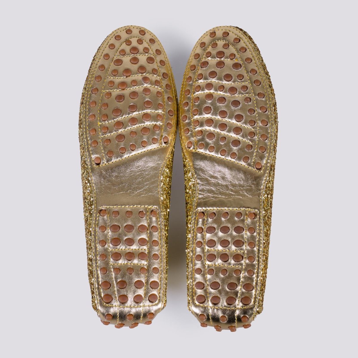 MOCASSINO CON GOMMINI IN GLITTER - immagine 7