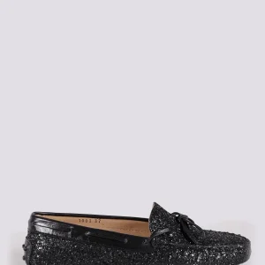 MOCASSINO CON GOMMINI IN GLITTER