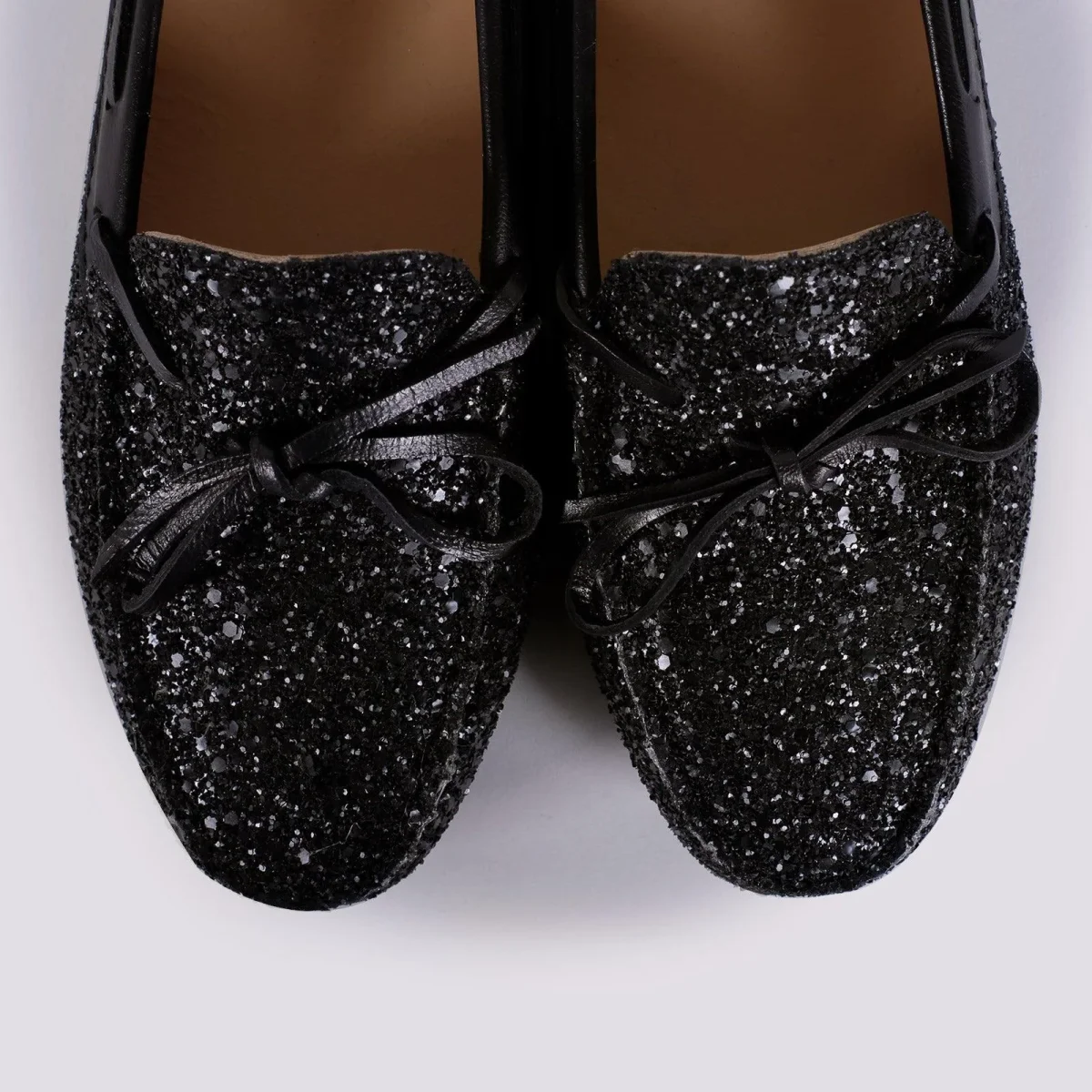 MOCASSINO CON GOMMINI IN GLITTER - immagine 5