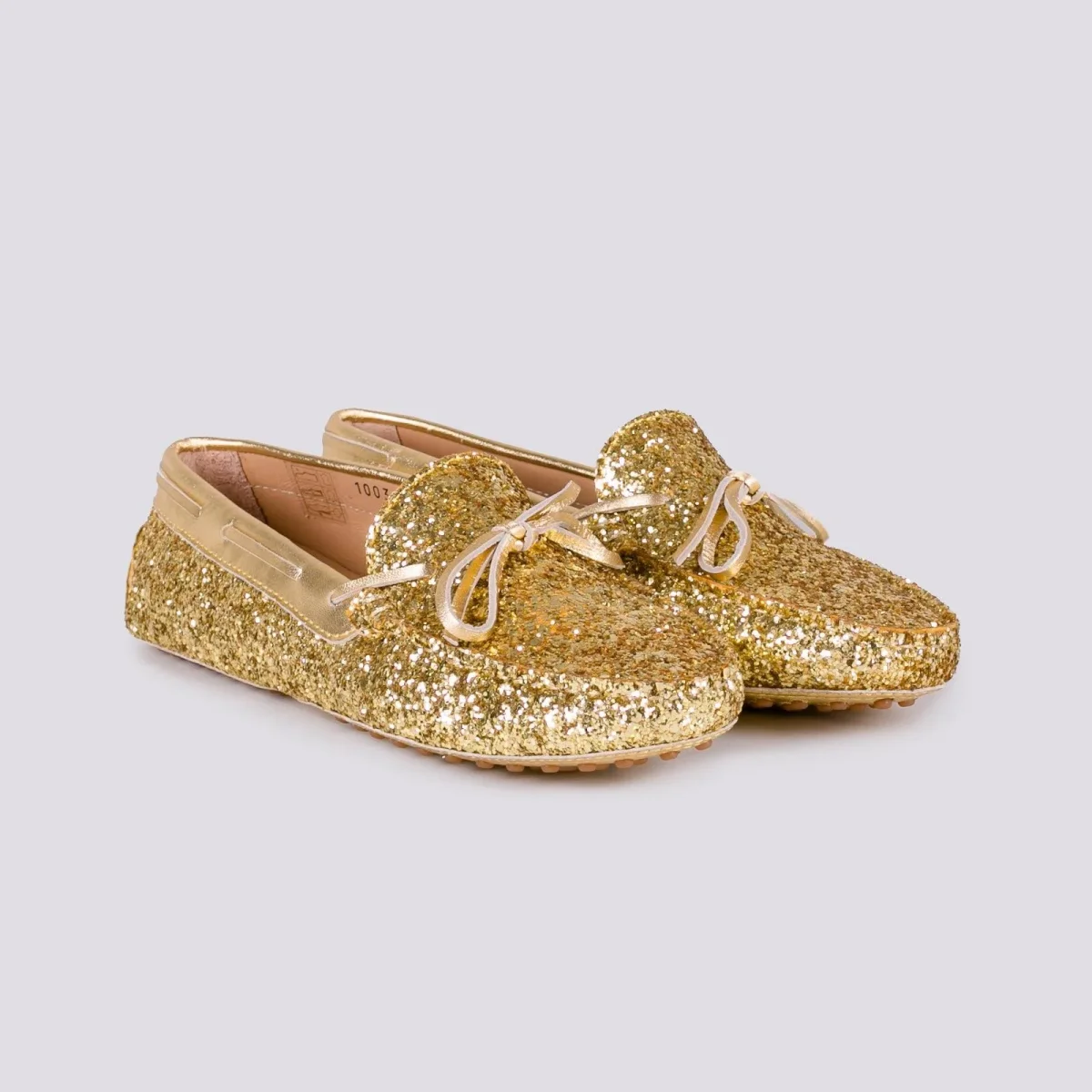 MOCASSINO CON GOMMINI IN GLITTER - immagine 3