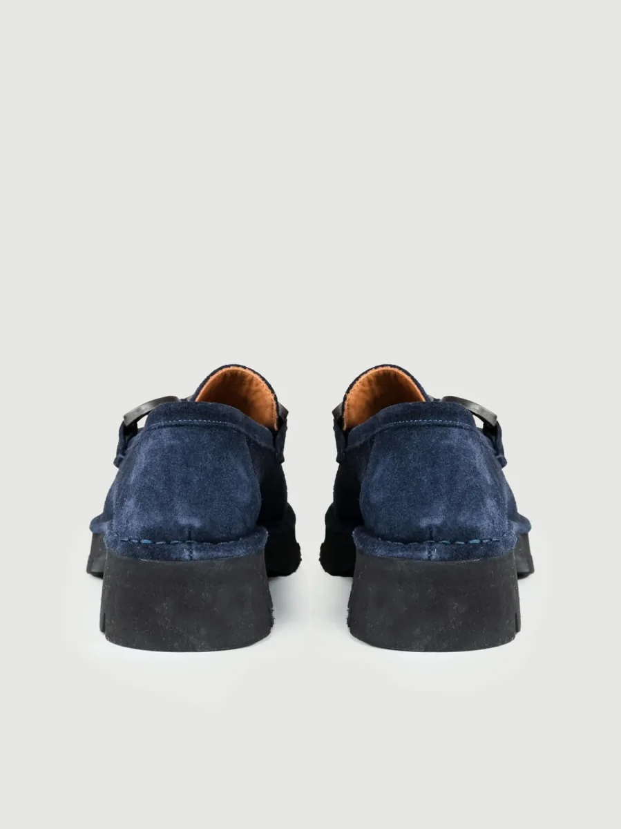 MOCASSINO CON MORSETTO IN CAMOSCIO - immagine 4