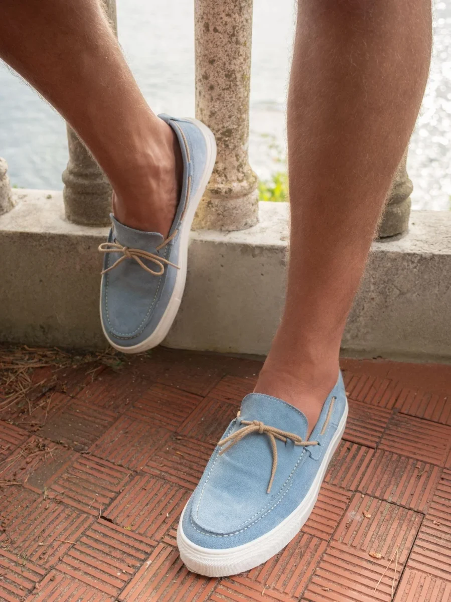 MOCASSINO DA BARCA AZZURRO - immagine 7