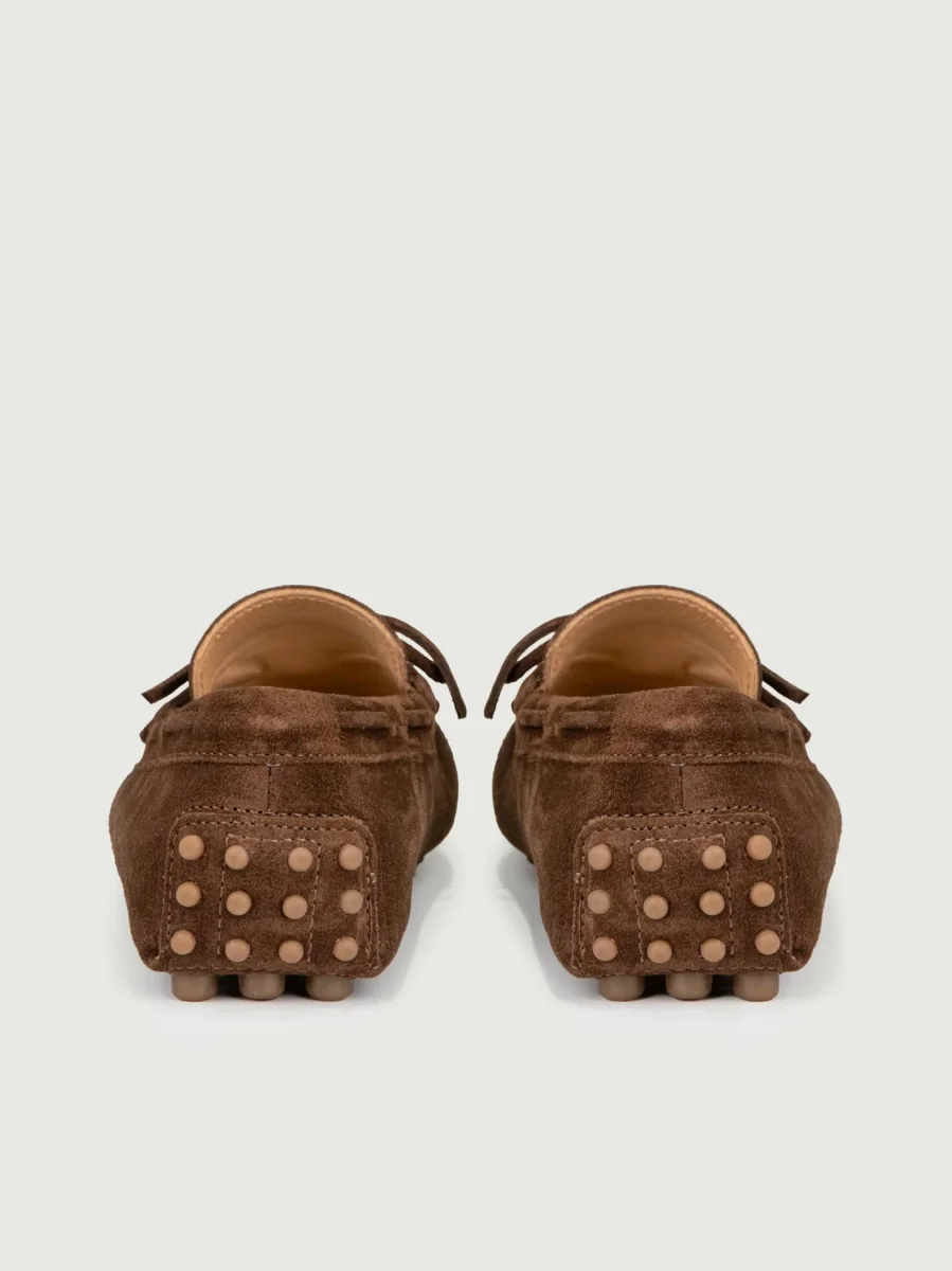 MOCASSINO GOMMINI IN CAMOSCIO - immagine 4