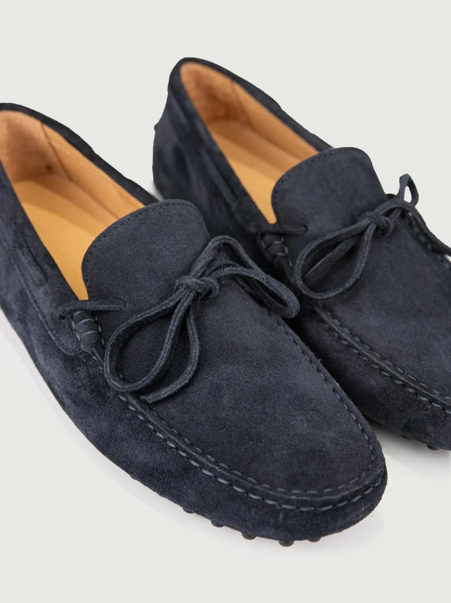 MOCASSINO GOMMINI IN CAMOSCIO - immagine 6