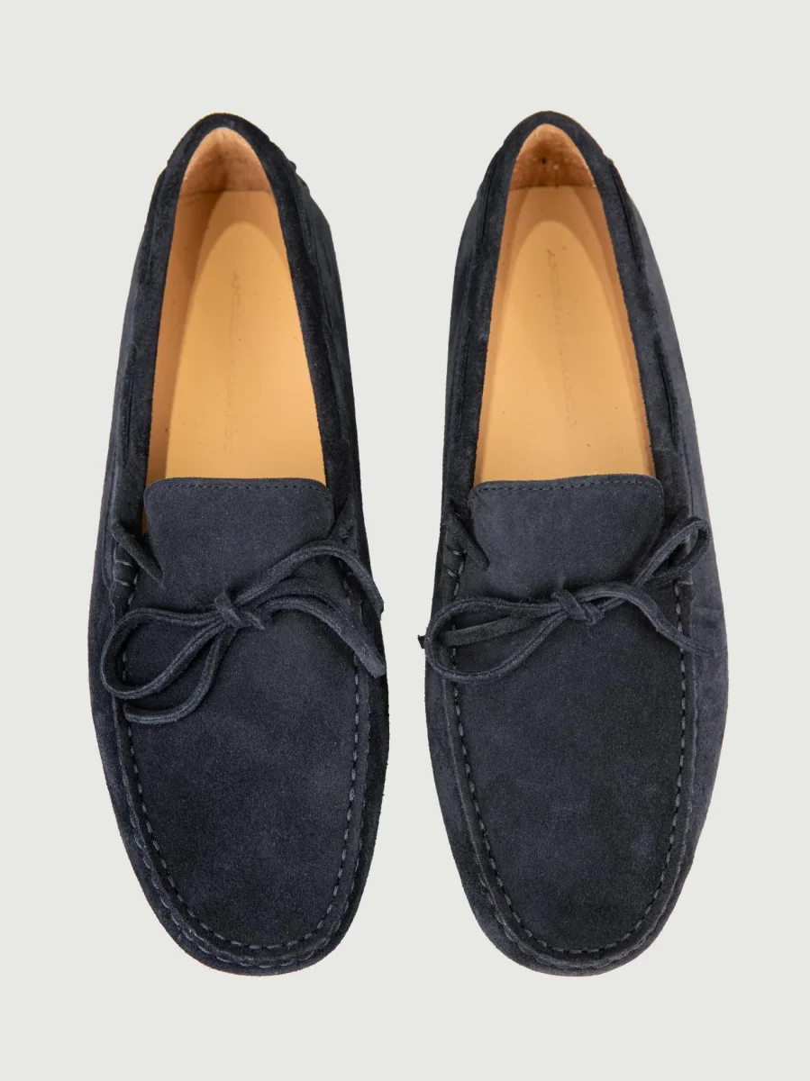 MOCASSINO GOMMINI IN CAMOSCIO - immagine 5