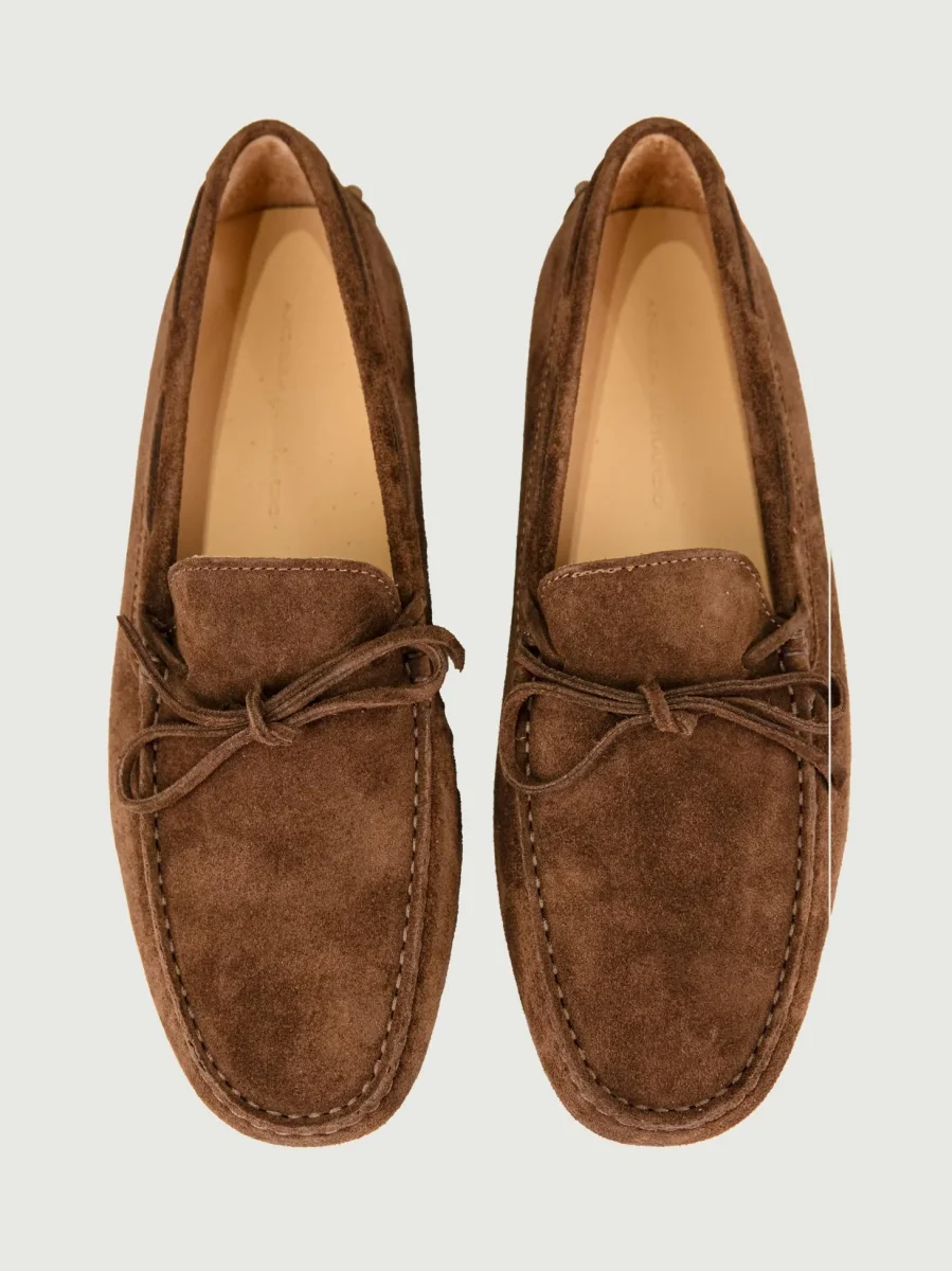 MOCASSINO GOMMINI IN CAMOSCIO - immagine 5