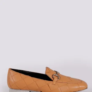 MOCASSINO INTRECCIATO PUNTA SQUADRATA