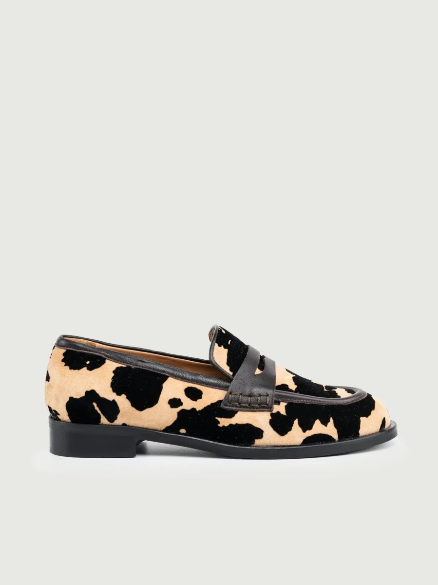 MOCASSINO PENNY COW PRINT