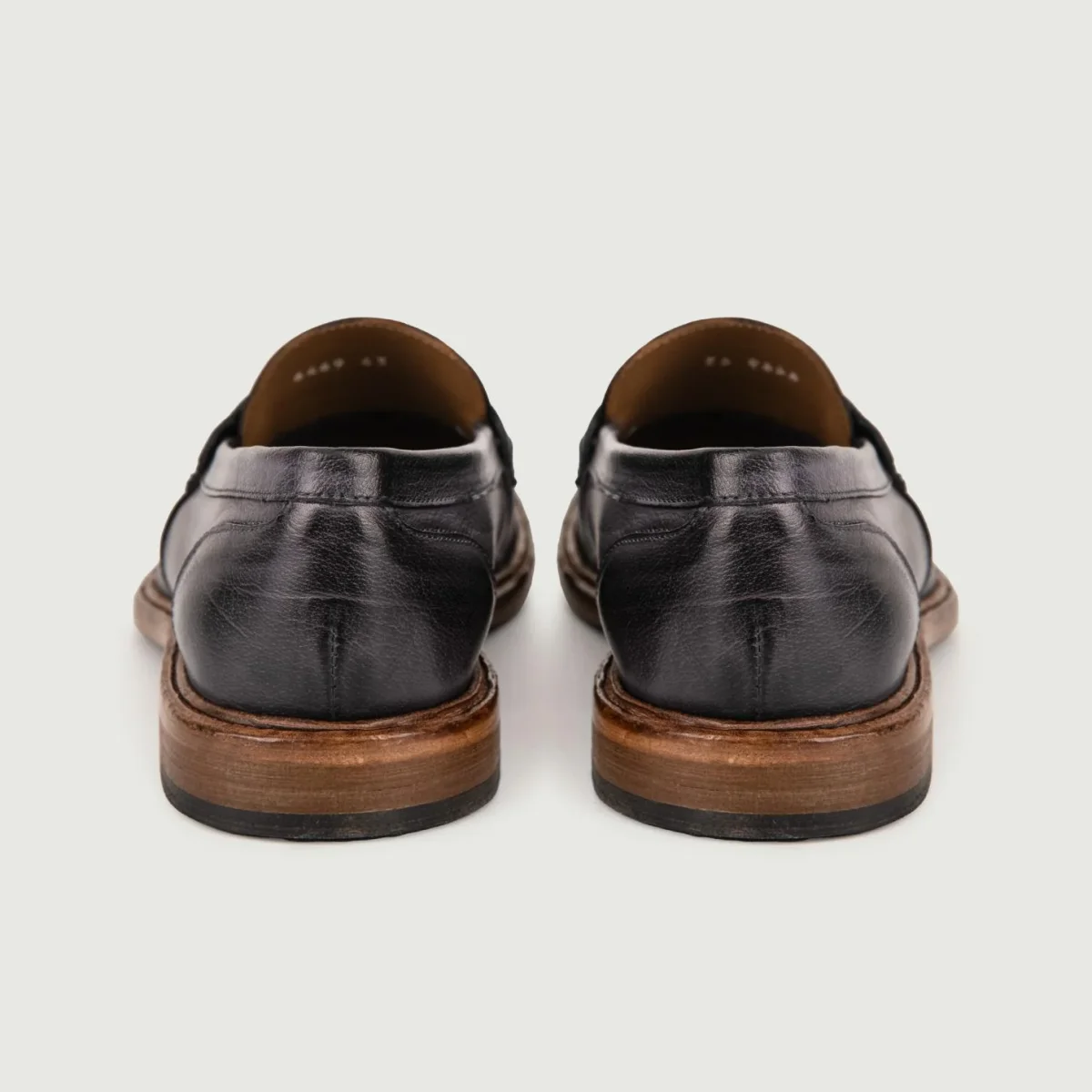 MOCASSINO PENNY IN PELLE BLU - immagine 4