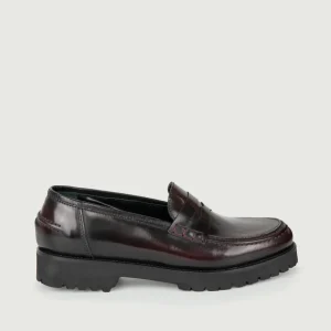 MOCASSINO PENNY IN PELLE BORDEAUX