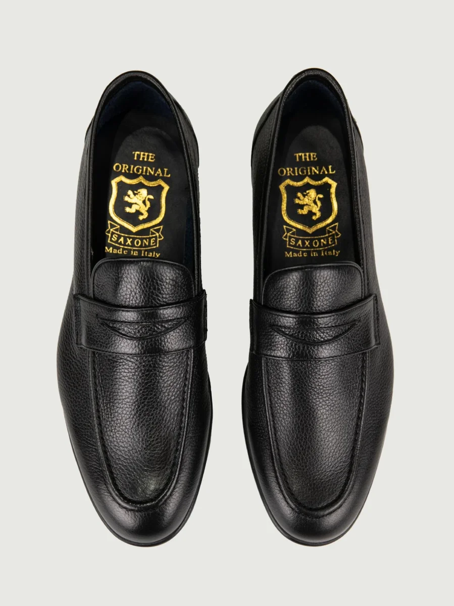 MOCASSINO PENNY IN PELLE MARTELLATA - immagine 5