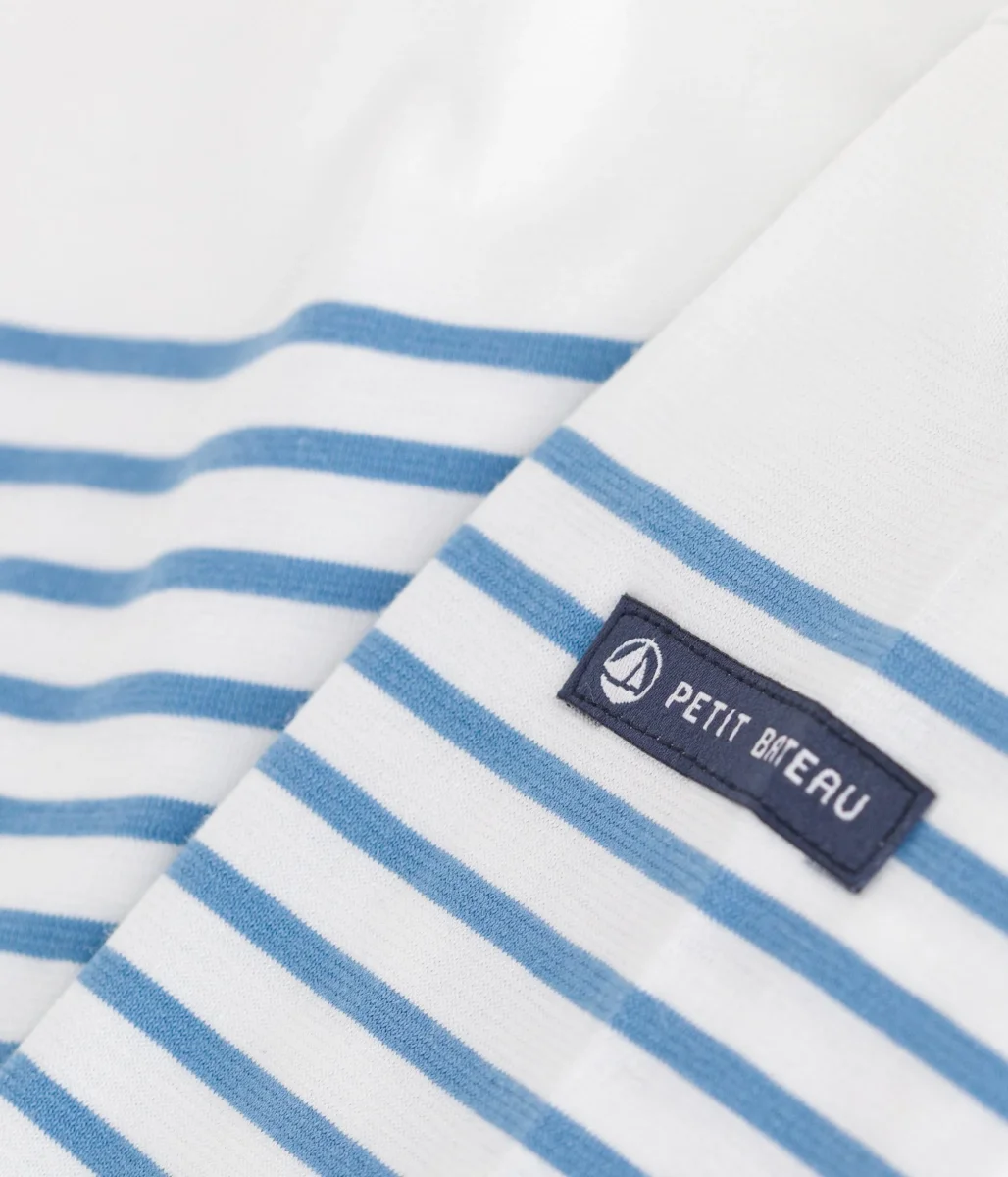 Marinière a maniche lunghe in cotone bambino - immagine 4