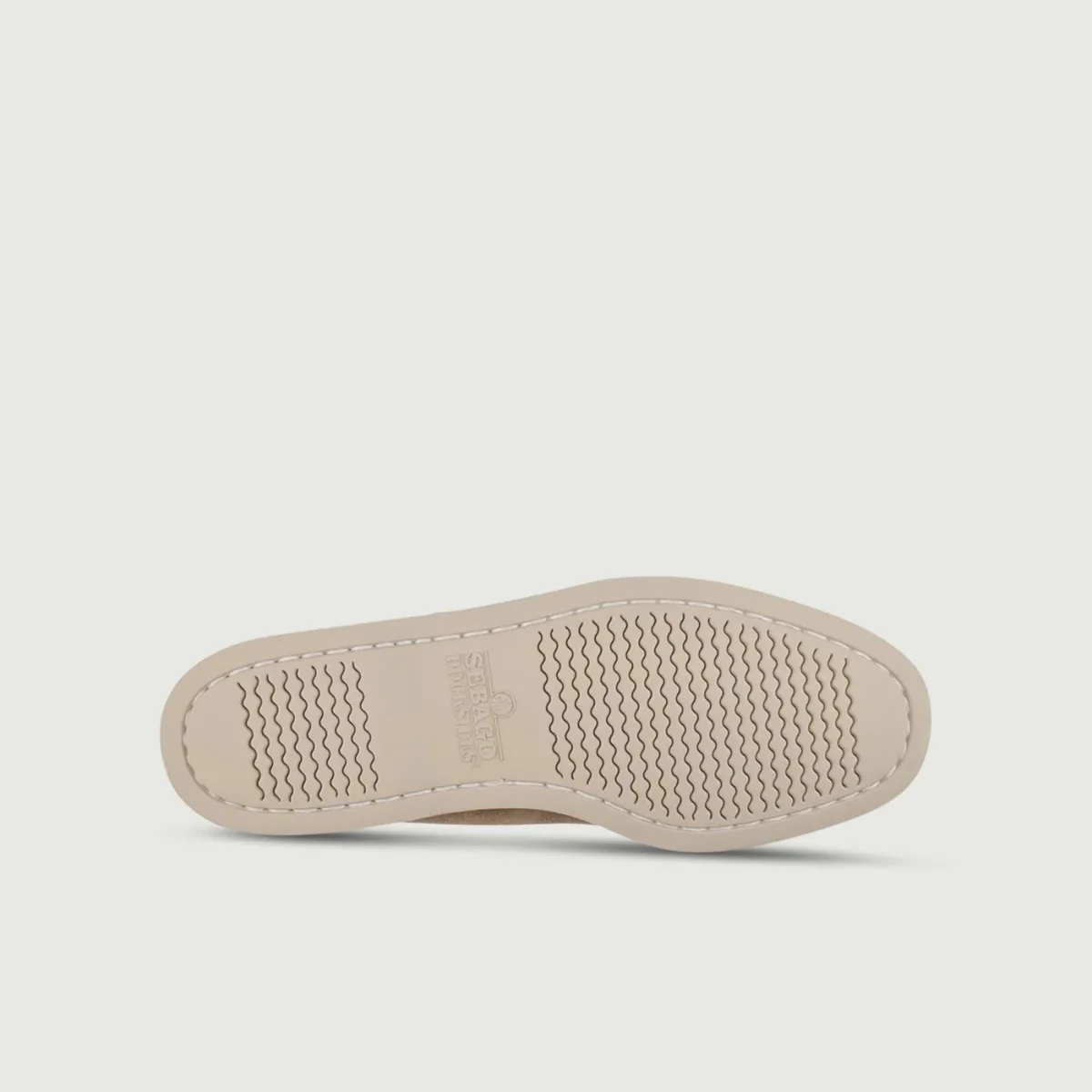 Mocassino da barca Dan in camoscio beige - immagine 5