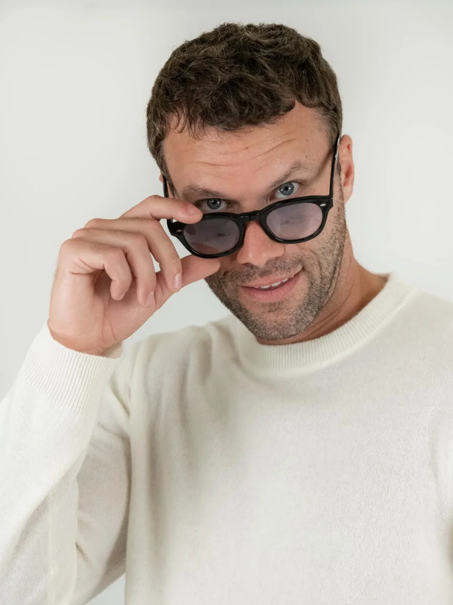 OCCHIALI DA SOLE NERVI NERO - immagine 5