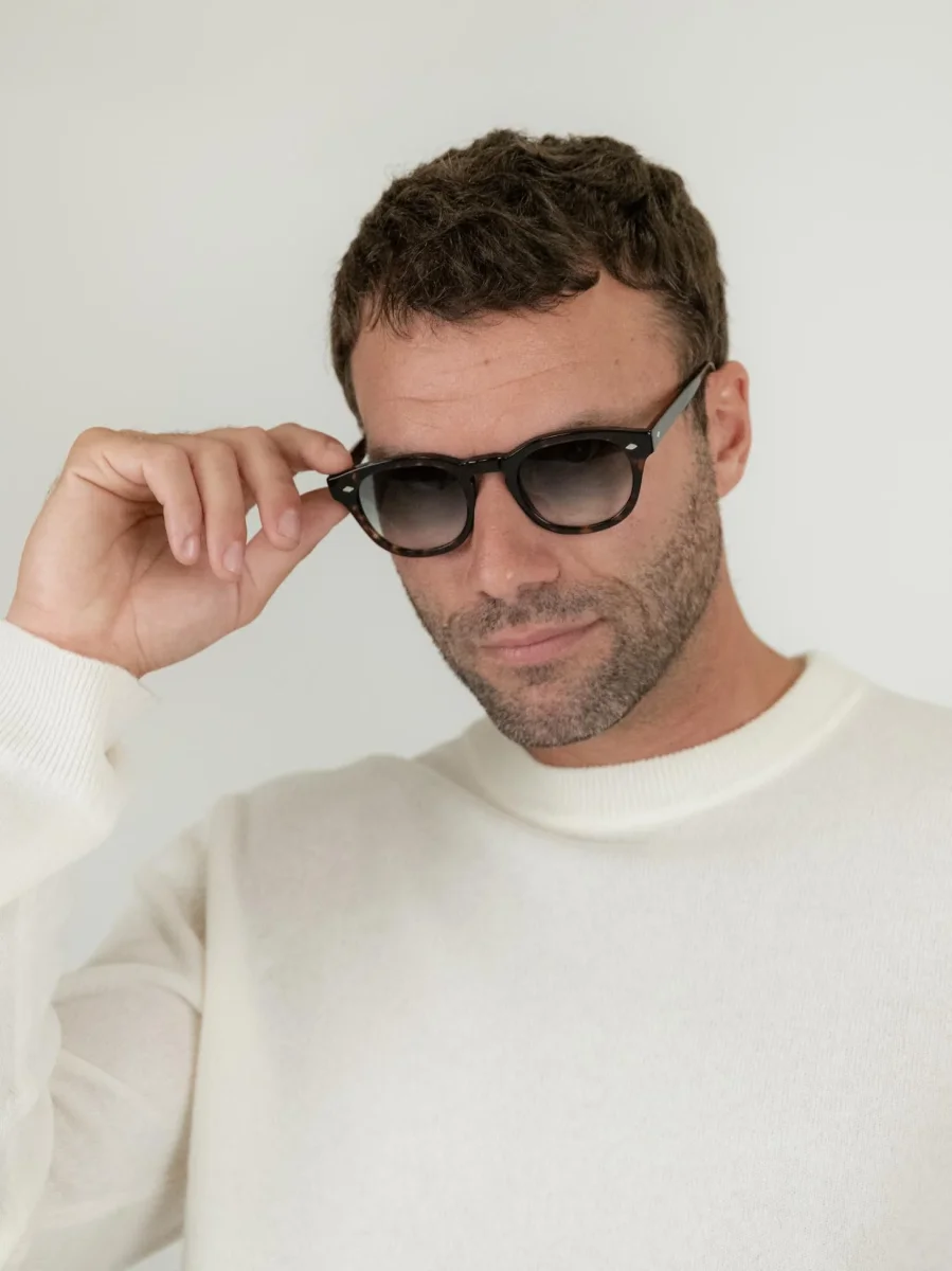 OCCHIALI DA SOLE NERVI TARTARUGA - immagine 4