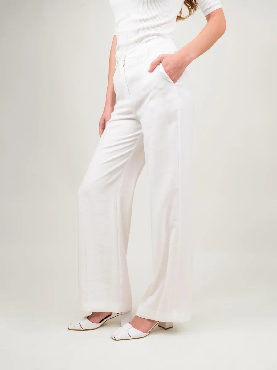 PANTALONE A PALAZZO BIANCO - immagine 3