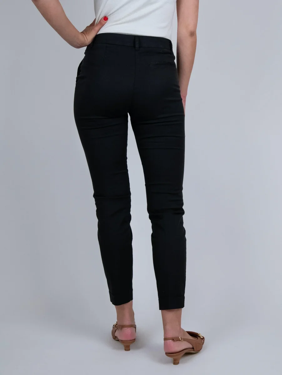 PANTALONE A SIGARETTA IN COTONE - immagine 5