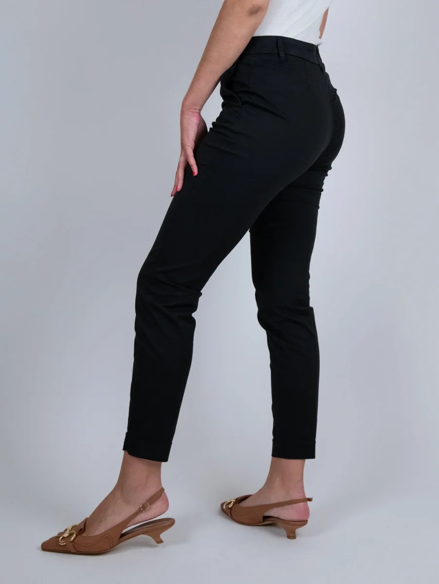 PANTALONE A SIGARETTA IN COTONE - immagine 3