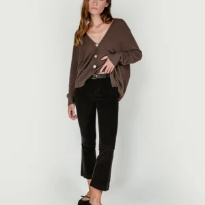 PANTALONE A TROMBETTA MORO IN VELLUTO