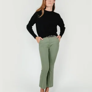 PANTALONE A TROMBETTA SALVIA