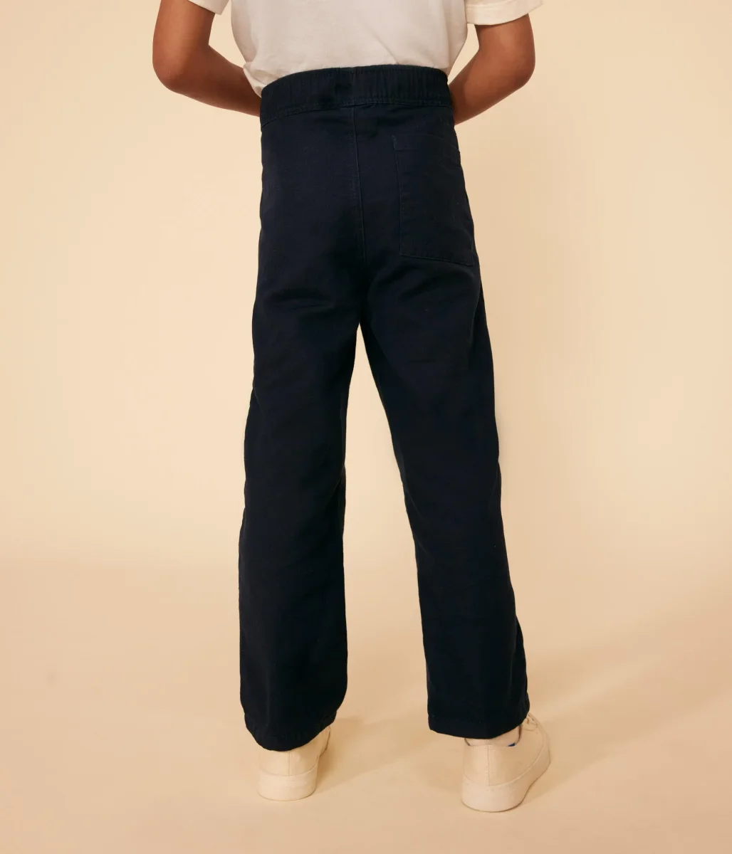 PANTALONE BAMBINO IN TELA DI COTONE - immagine 5