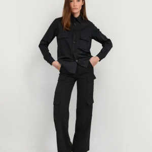 PANTALONE CARGO NERO