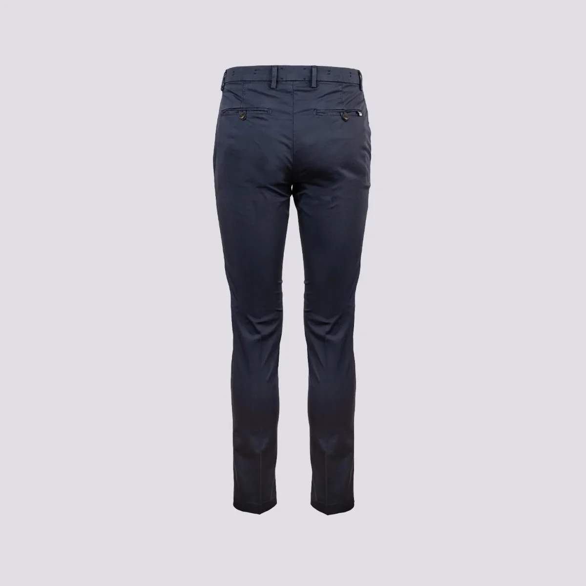 PANTALONE CHINOS IN COTONE COLOR BLU - immagine 6