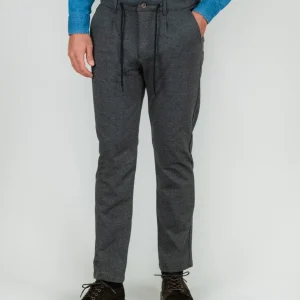 PANTALONE CON COULISSE GRIGIO ANTRACITE