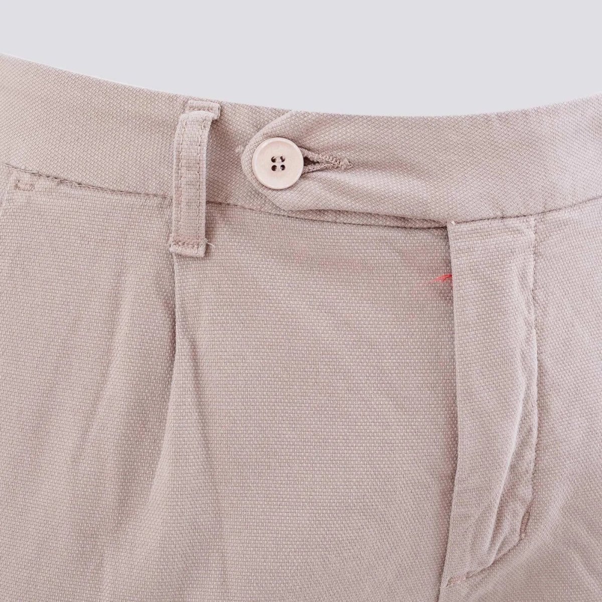 PANTALONE IN COTONE CON PENSE - immagine 3