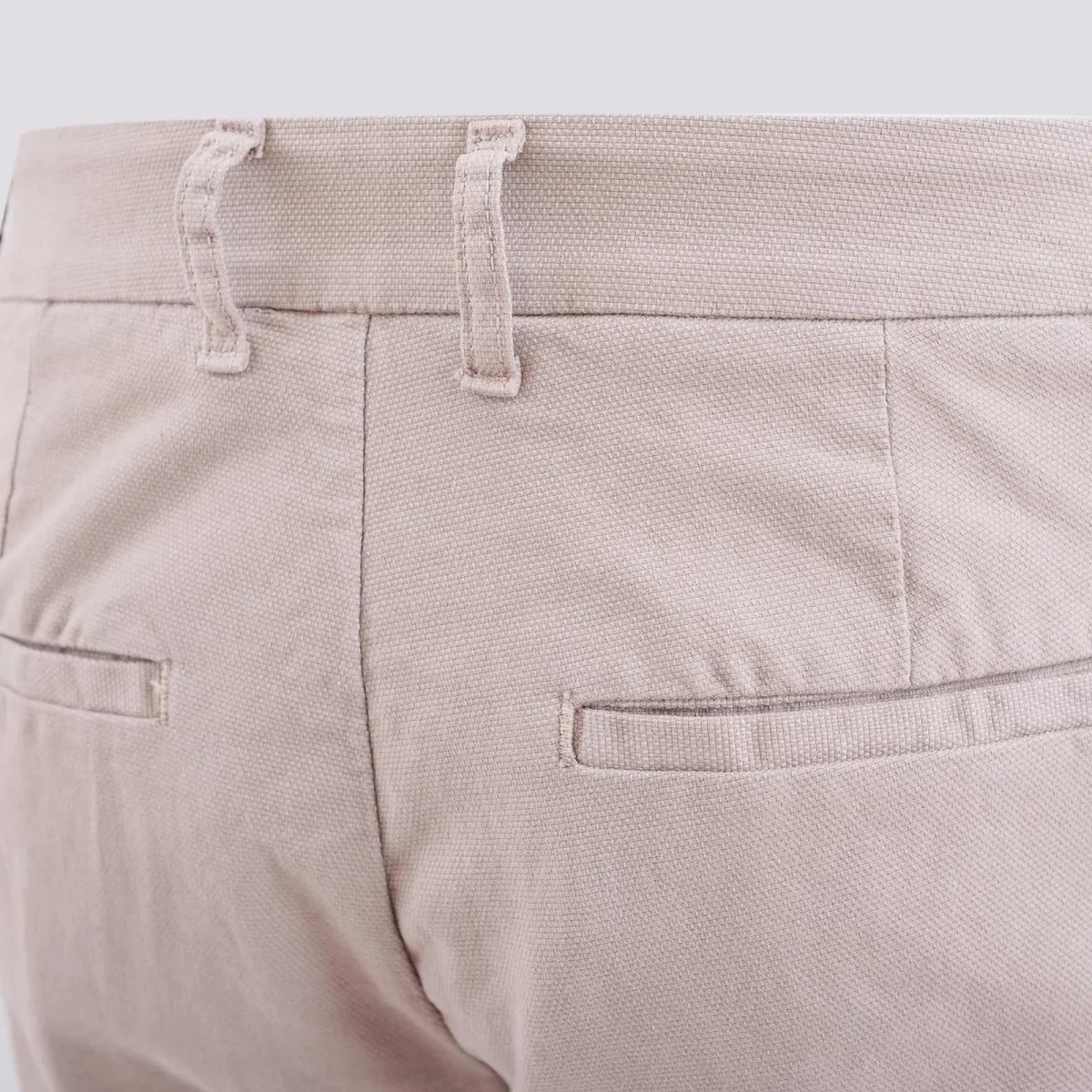 PANTALONE IN COTONE CON PENSE - immagine 4