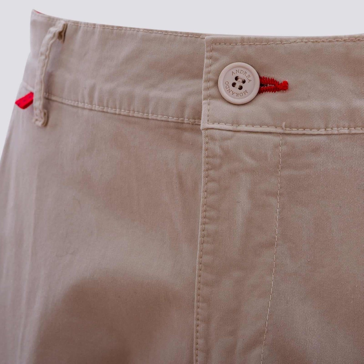 PANTALONE IN COTONE SLIM FIT - immagine 3