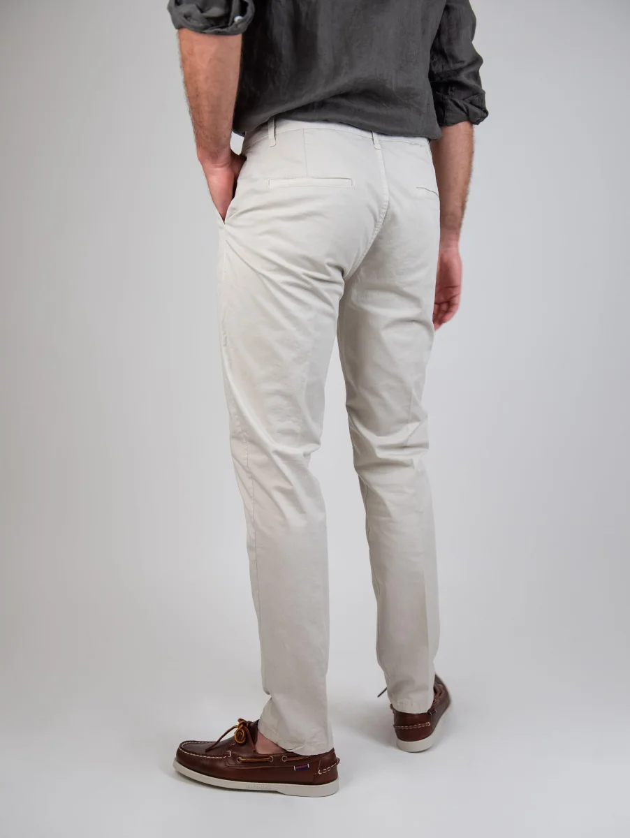 PANTALONE IN COTONE SLIM FIT - immagine 6