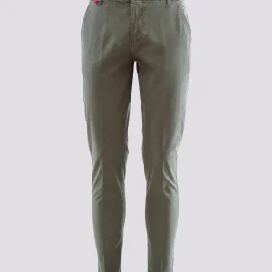 PANTALONE IN COTONE SLIM FIT