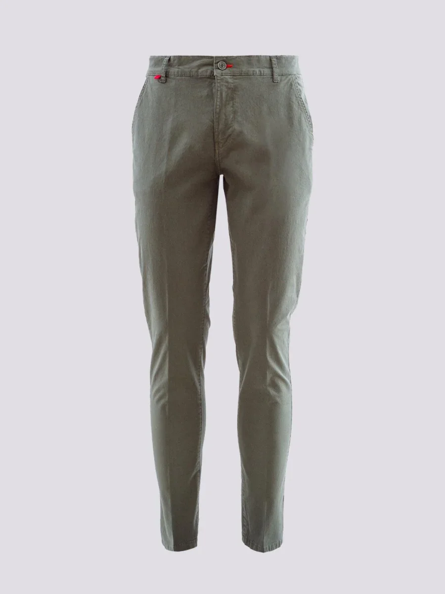 PANTALONE IN COTONE SLIM FIT