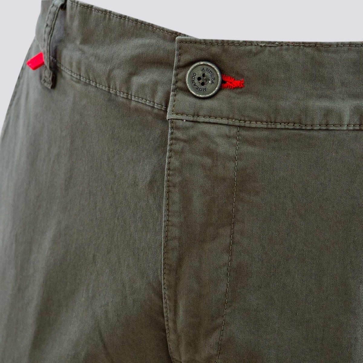 PANTALONE IN COTONE SLIM FIT - immagine 3