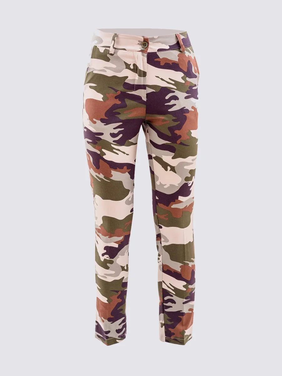 PANTALONE SKINNY MILITARE