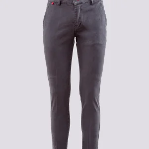 PANTALONE SLIM IN COTONE