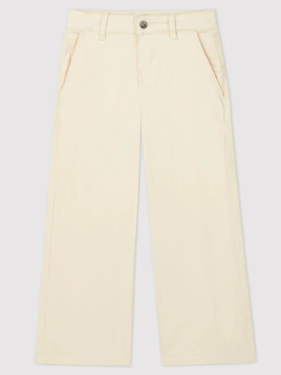 PANTALONI FLARE IN DENIM BAMBINA