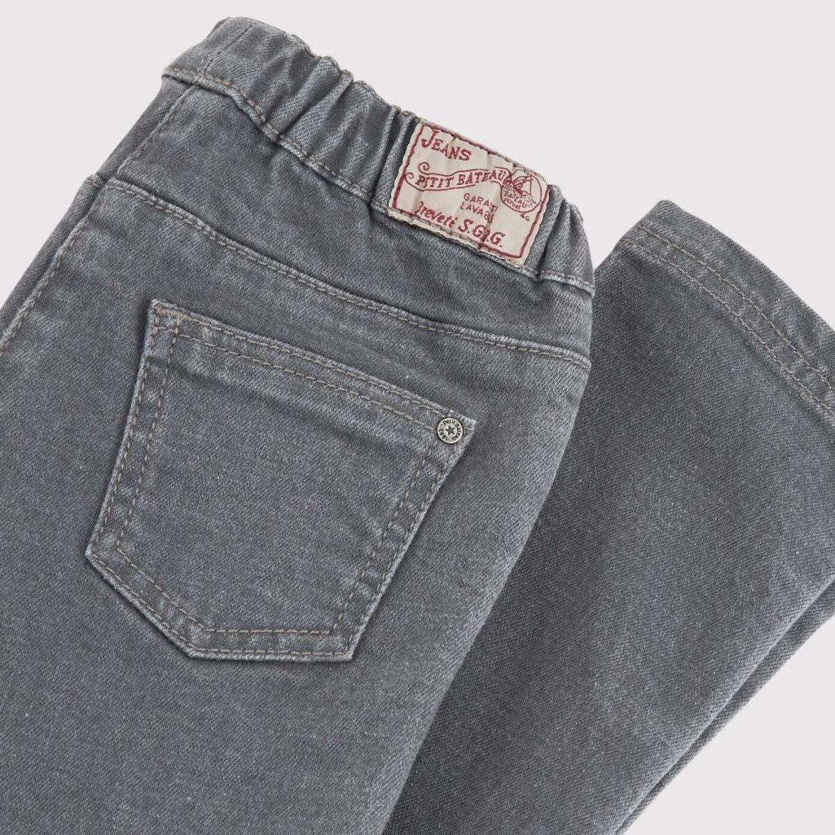 PANTALONI SLIM IN DENIM BAMBINA - immagine 4