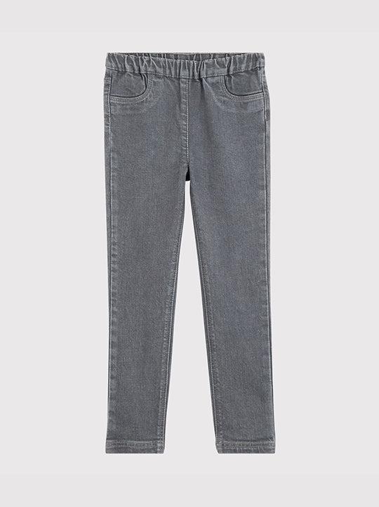 PANTALONI SLIM IN DENIM BAMBINA