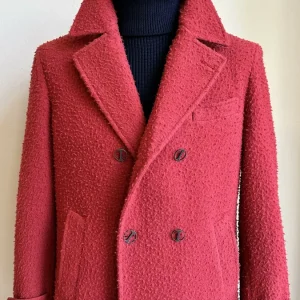 Cappotto doppiopetto Panno Casentino 100% lana Color 9