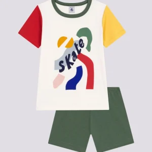 PIGIAMA BAMBINO CORTO TINTA UNITA