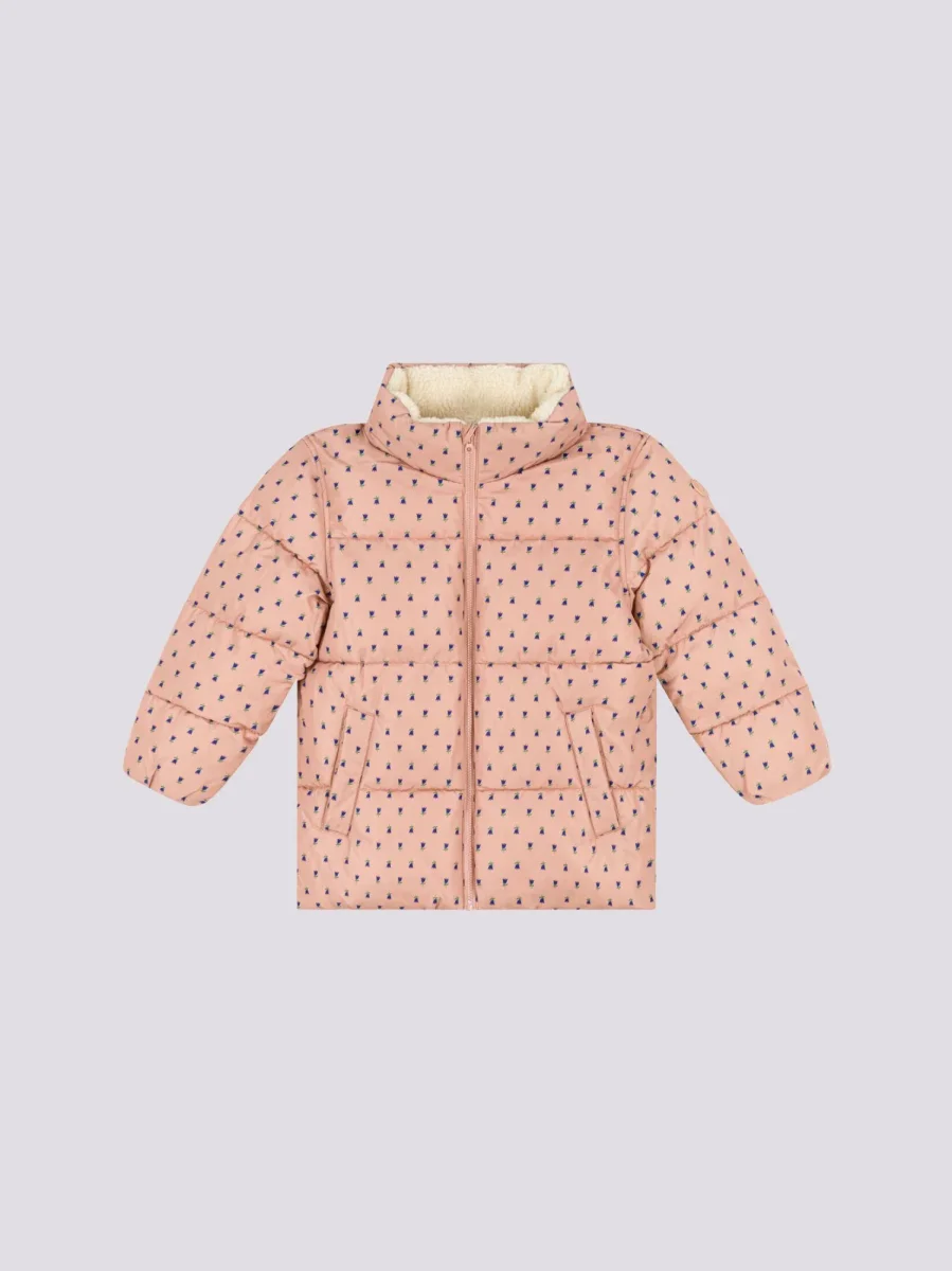 PIUMINO CON CAPPUCCIO ESTRAIBILE BAMBINA