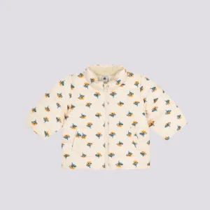 PIUMINO CON STAMPA E CAPPUCCIO RIPIEGABILE