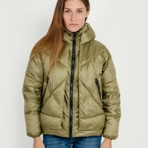 PIUMINO EUGENIE SHORT 2.0 VERDE MILITARE