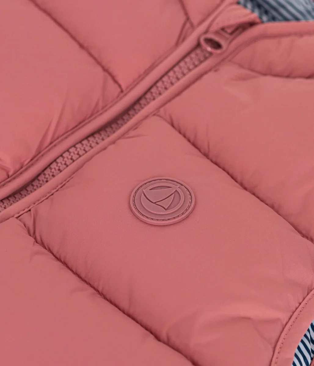 PIUMINO ROSA SENZA MANICHE BAMBINA - immagine 3